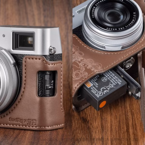 SmallRig斯莫格「敦煌」半包皮套套件（适用于富士 X100VI）（棕色）5264