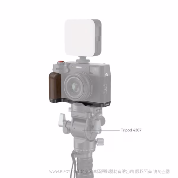 SmallRig 富士X100VI / X100V 木头L型手柄（黑色）4805