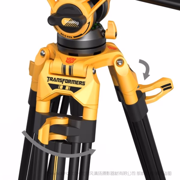 SmallRig斯莫格 重型液压云台三脚架 AD-01（大黄蜂系列）5523