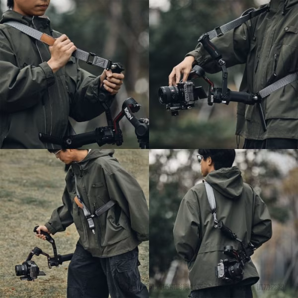 斯莫格 SmallRig斯莫格减负肩带提壶手柄套件（适用于大疆 RS 2 / RS 3 / RS 3 Pro / RS 4 / RS 4 Pro / RS 5） 4383B