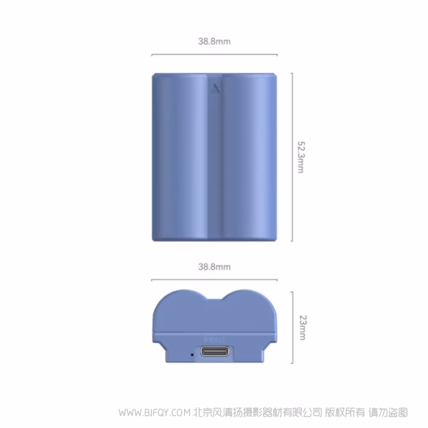 斯莫格 SmallRig 适用NP-W235 直充相机电池 4266AC