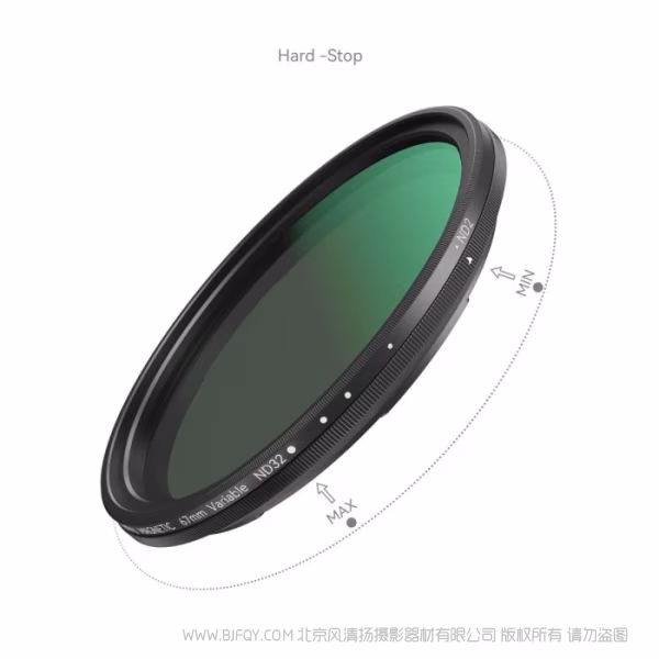 斯莫格 SmallRig 吸附式可调减光滤镜ND2-ND32（1-5档）67mm  4581 