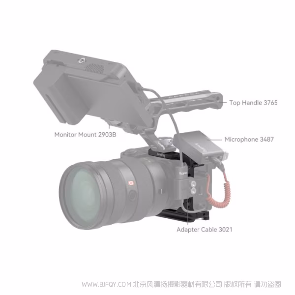 斯莫格 SmallRig 索尼Alpha 6700 / 6600 / 6500 / 6400半包拓展框 4337