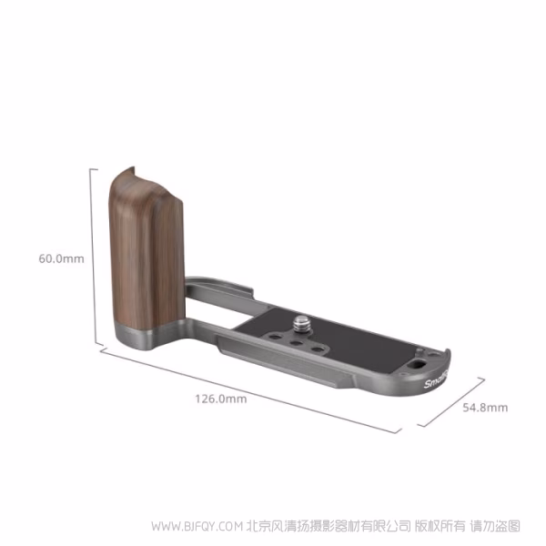 SmallRig X-T50 木头L型手柄（石墨灰）4736B