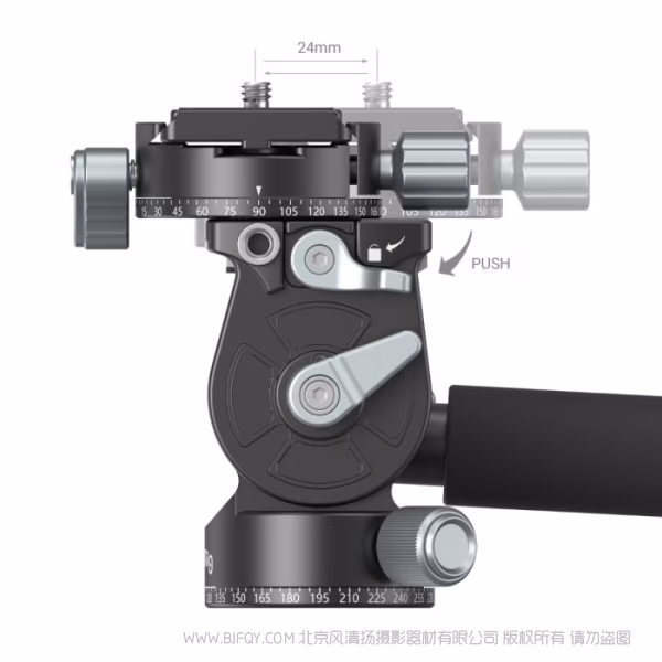 斯莫格 SmallRig 轻型阻尼云台 3457B