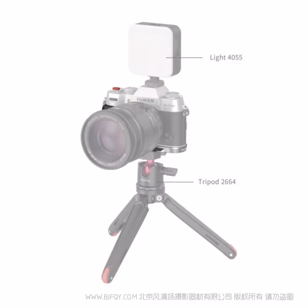 SmallRig X-T50 硅胶L型手握（银色）4713C