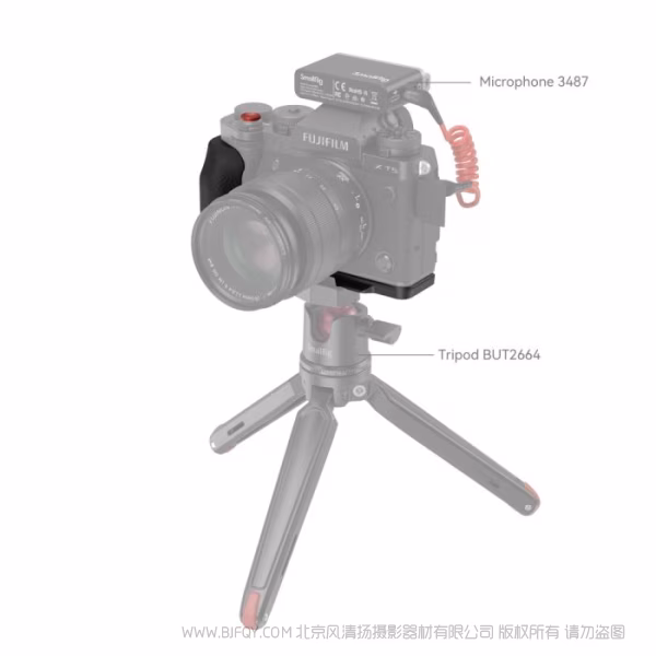 斯莫格 SmallRig 富士X-T5 L型手柄（黑色）4260