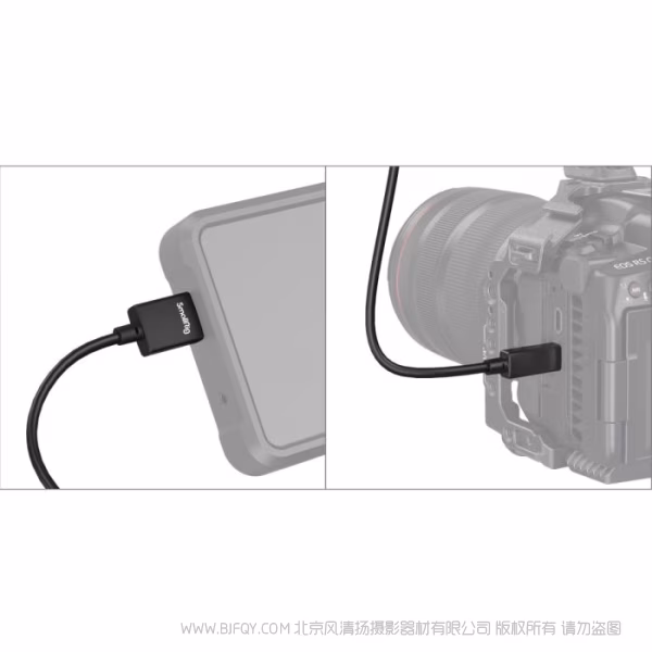 斯莫格 SmallRig 4K超细D转A HDMI数据传输线（35cm）3042B