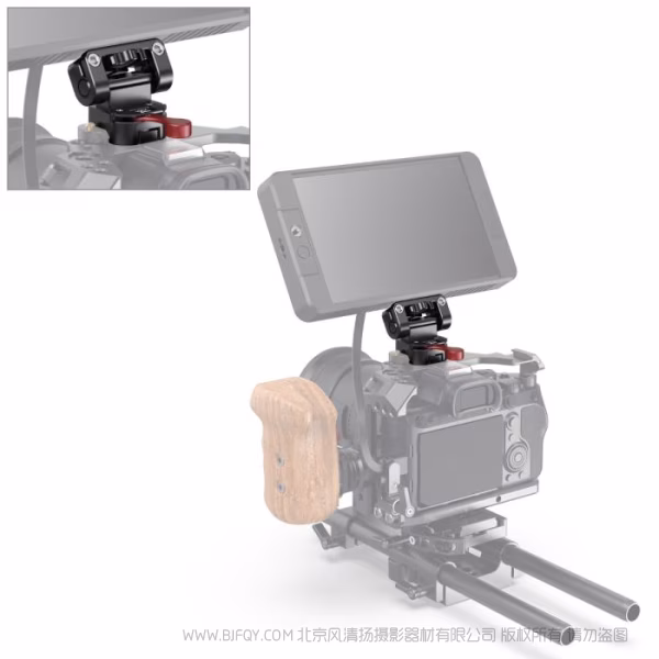 斯莫格 SmallRig 滑槽转螺丝监视器支撑件 2100B