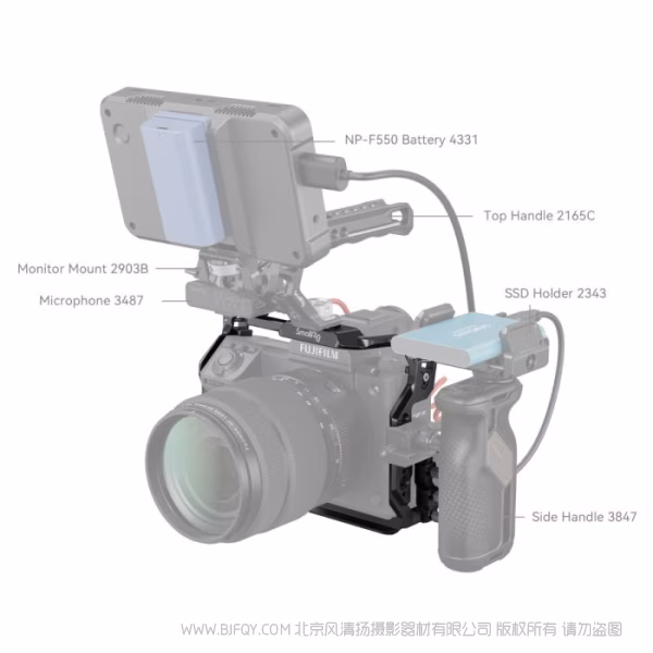 斯莫格 SmallRig 富士GFX100 II拓展框套件4201B