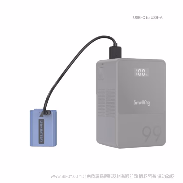 斯莫格 SmallRig适用 NP-FW50 直充相机电池 4330AC